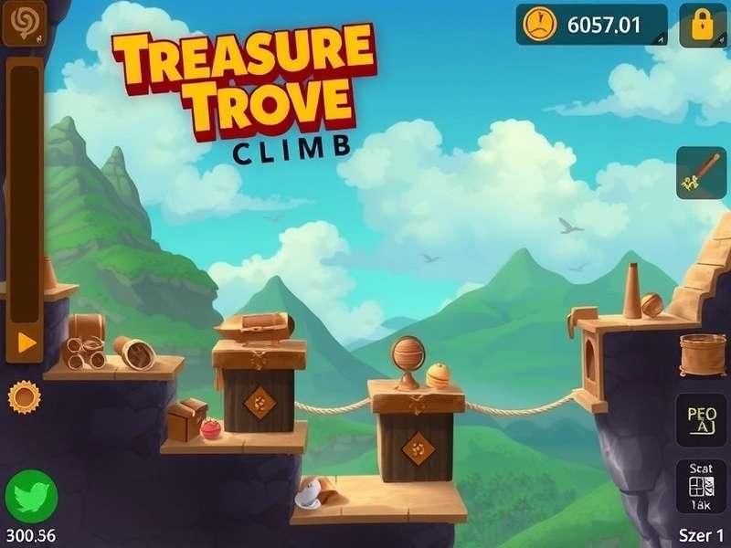 Treasure Trove Climb Gameplay Screenshot